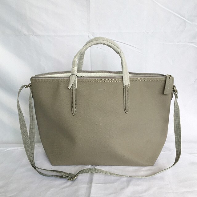 nueva mujer medio cocodrilo bolsos de hombro Tote Commuter mensajero bolsa de momia francés bolso de compras bolso de mujer de verano: Grey