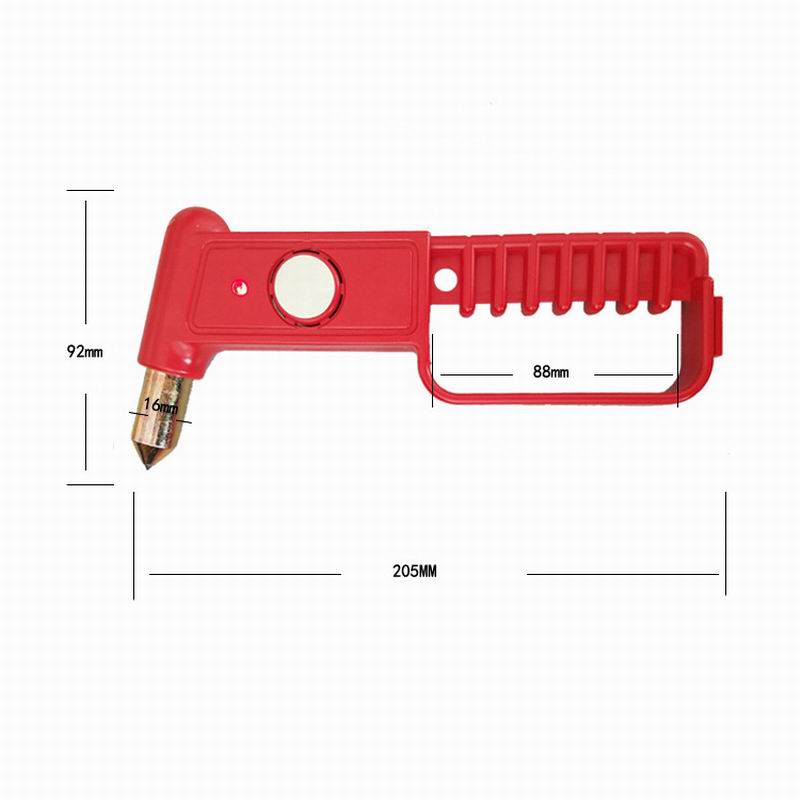 Bus Veiligheid Hamer Bus Noodhamer Zelfreddingstoestellen Escape Hamer Anti-Diefstal Riem Alarm Emergency Rescue Hamer Tool
