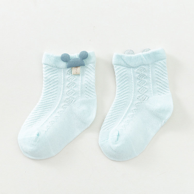 0-3 Jaar Baby Sokken Lente Zomer Puur Katoen Pasgeboren Mesh Ademend Prinses Schattige Peuter Meisje Stuff Baby baby Sokjes