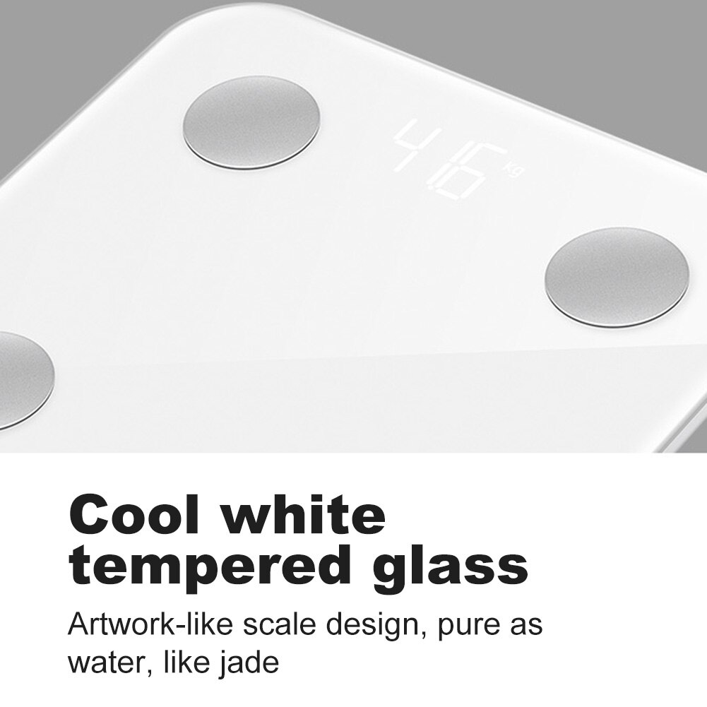 Bluetooth Body Fat Scale Smart Digital Bathroom Weight BMI Scale Body Composition Monitor Analyzer Household HG99