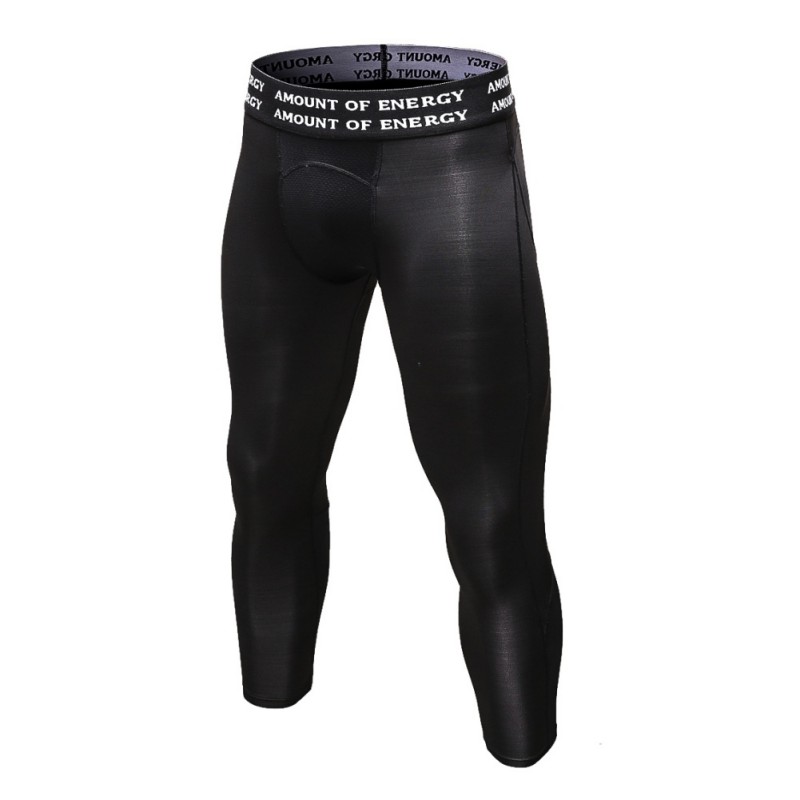 Hombres carta Fitness Legging impreso secado rápido hombres pantalones Fitness entrenamiento primavera otoño Casual Hombre cintura elástica Pantalones