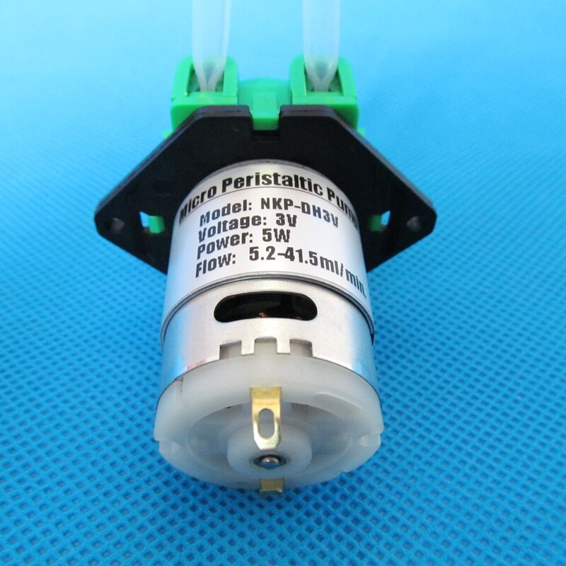 5.2~20ml/min dc 3v/6v/12v/24v peristaltic pump aquarium