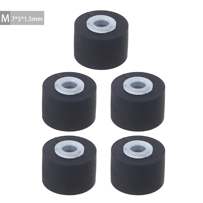 5 sztuk kaseta Radio Roller Metal Axle Pack magnetofon kaseta ciśnieniowa koło pasowe Player: MM