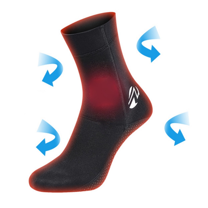 Diving Socks - Silicone - Warm Underwater Accessories for Fishing, Surfing, Sailing, Swimming, Kayaking