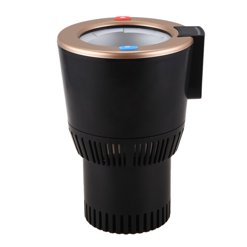 Dc12v auto verwarming koelbeker 2 in 1 auto kantoor beker warmer koeler auto beker mok houder koeldrank drank blikjes