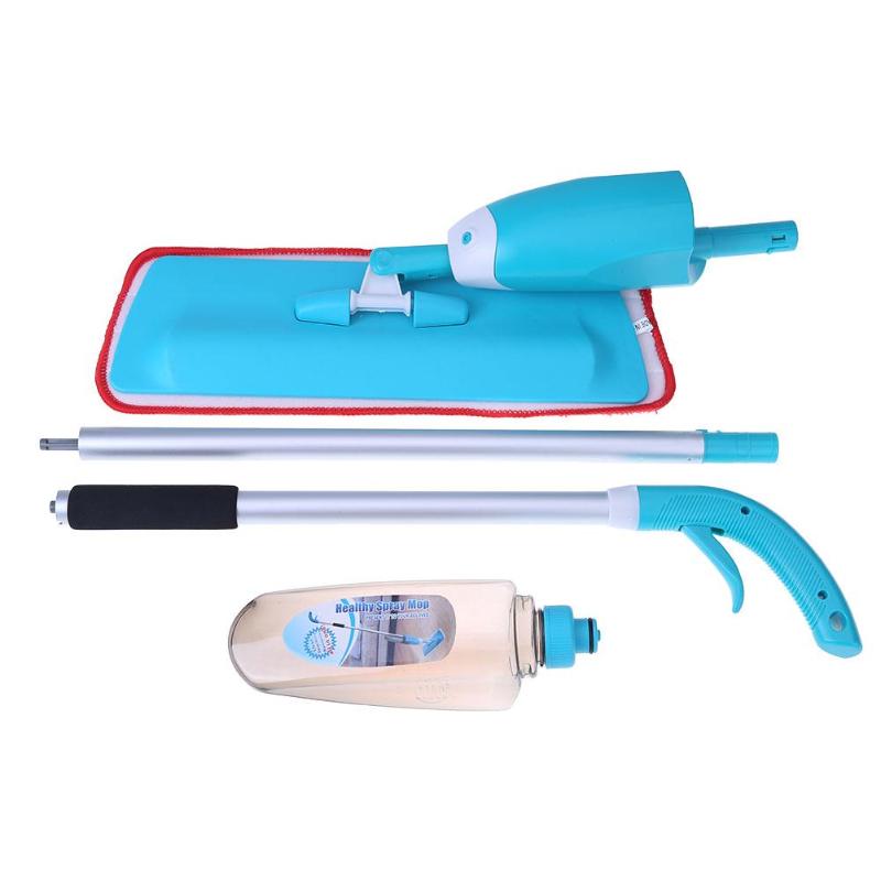 Spuiten Vloer Mop Vermijden Hand Wassen 360 Degre met Herbruikbare Microfiber Schoonmaakdoekje Huis Keuken Houten Vloer Lazy Fellow Mop