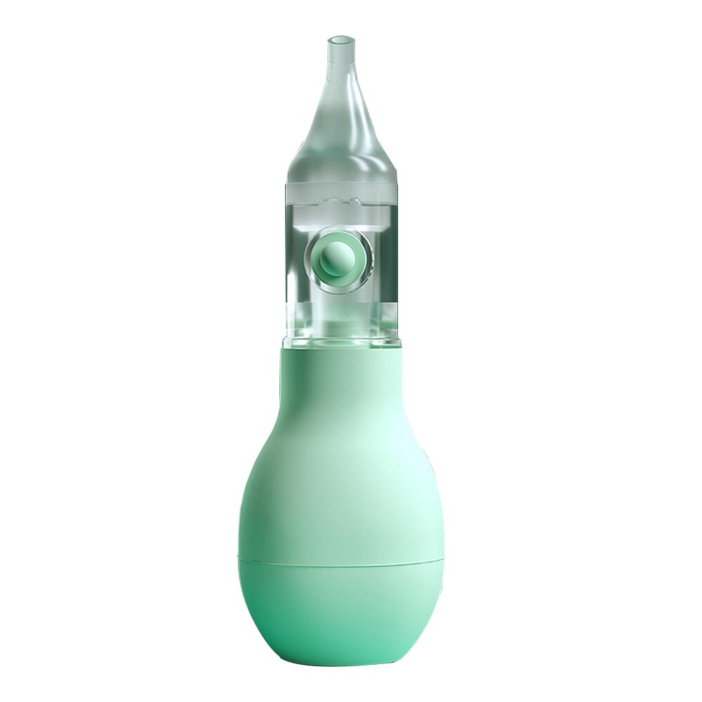 Bebê nasal aspirador elétrico cuidados com o bebê nariz mais limpo sniffling equipamento otário mais limpo seguro nariz higiênico: green