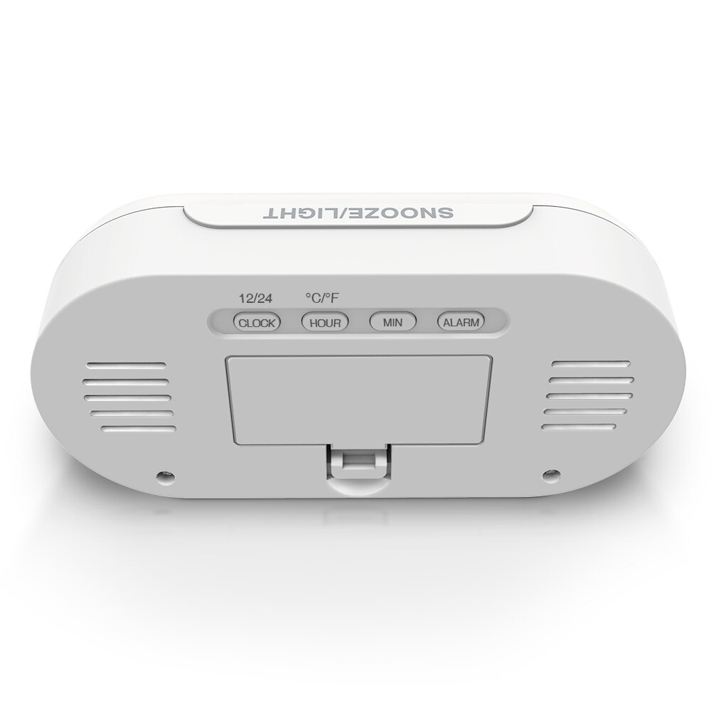 DIGOO LED Digital Alarm Clock Backlight Snooze Mute Temperature Display Desktop Electronic Backlight Table Clocks Desktop Clock