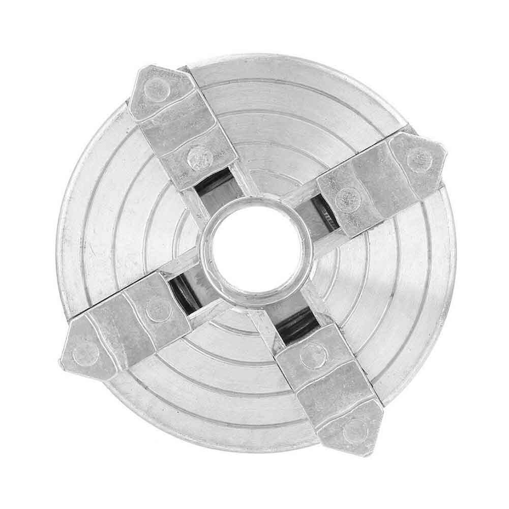 Zinc Alloy Mini Lathe Chuck Self Centering Clamp Accessory Four 4 Jaw Chuck Z011A Wear Resistant