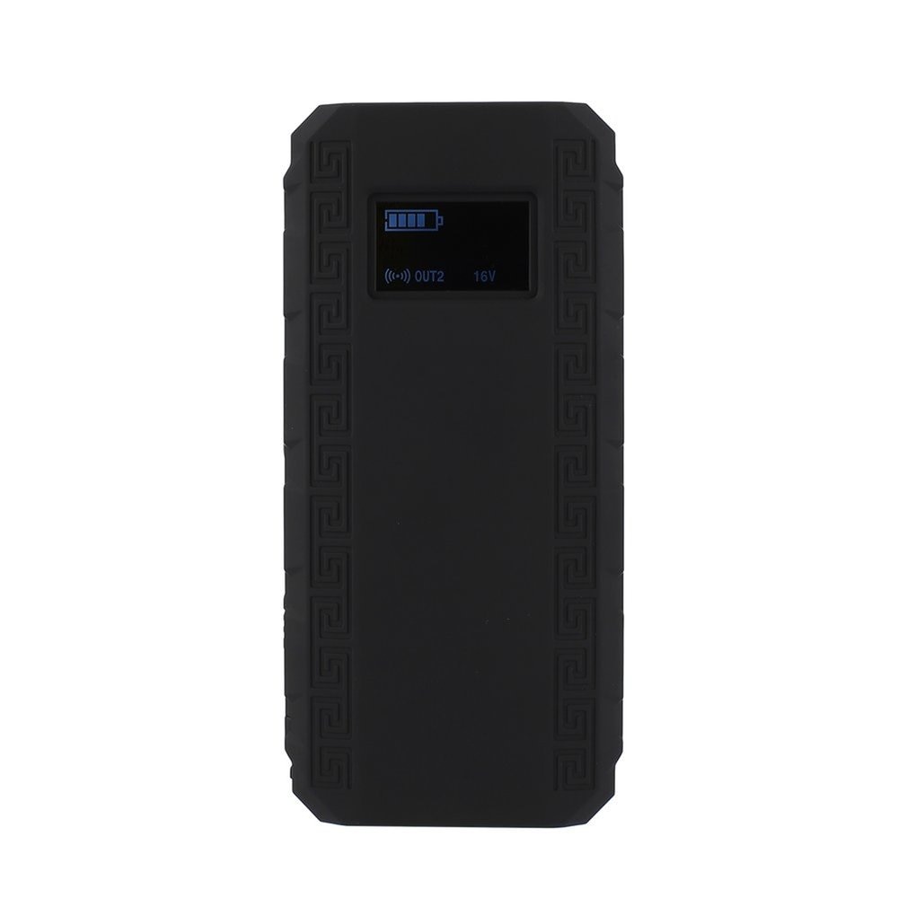 400A LCD Display 12V 4 USB Portable Mini Car Emergency Jump Starter Booster Battery Charger Power Bank