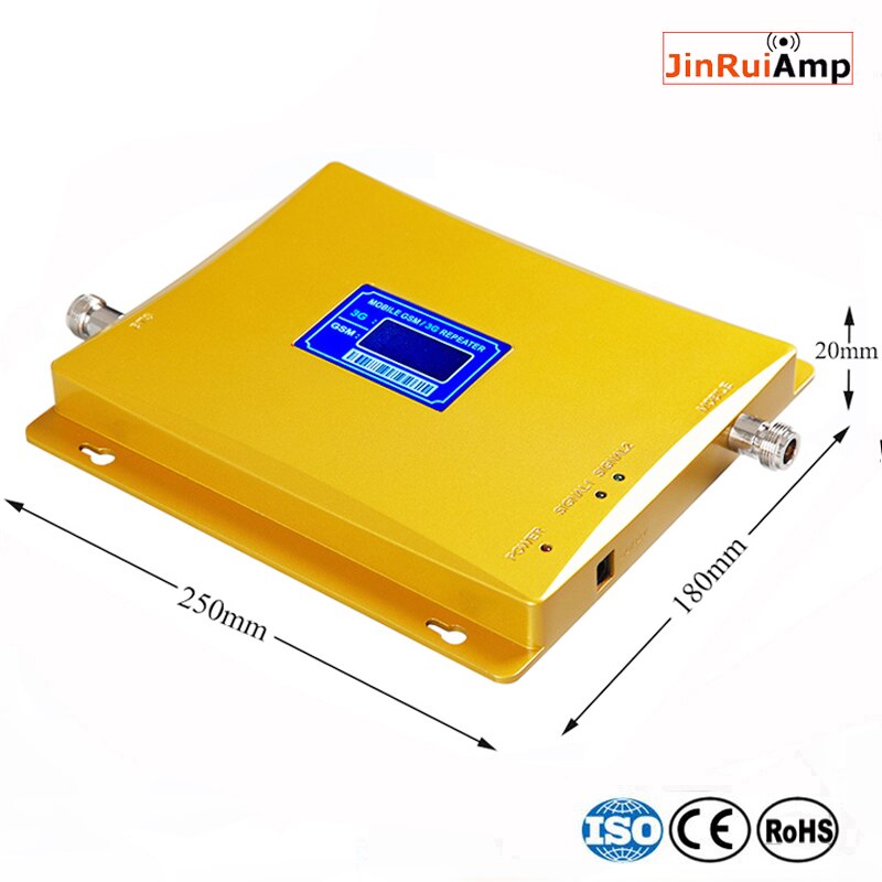 GSM 900 4G LTE 1800 répéteur GSM 1800mhz amplificateur de Signal Mobile 75dB double bande répétitrice antenne celulaire 3G 4G