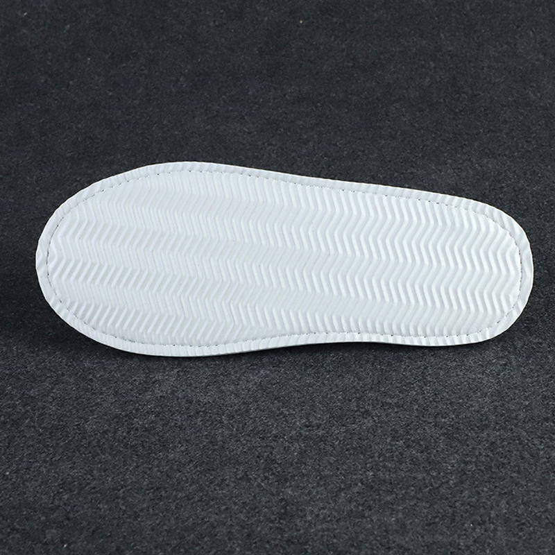 Disposable Slippers Hotel Open Toe Slides Close Toe Non-slip Travel Indoor Guest Slippers Portable Coral fleece Shoes 10 Pairs