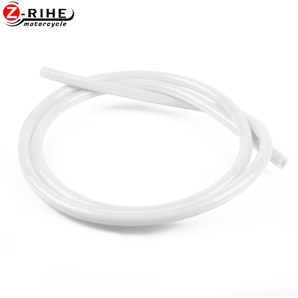 Voor Universal Dirt Bike Motorcycle Fuel Line Gas Brandstofleiding Olie Toevoerleiding Benzine Slang Lijn Motor Olie Aanvoerleiding voor Ktm: WHITE