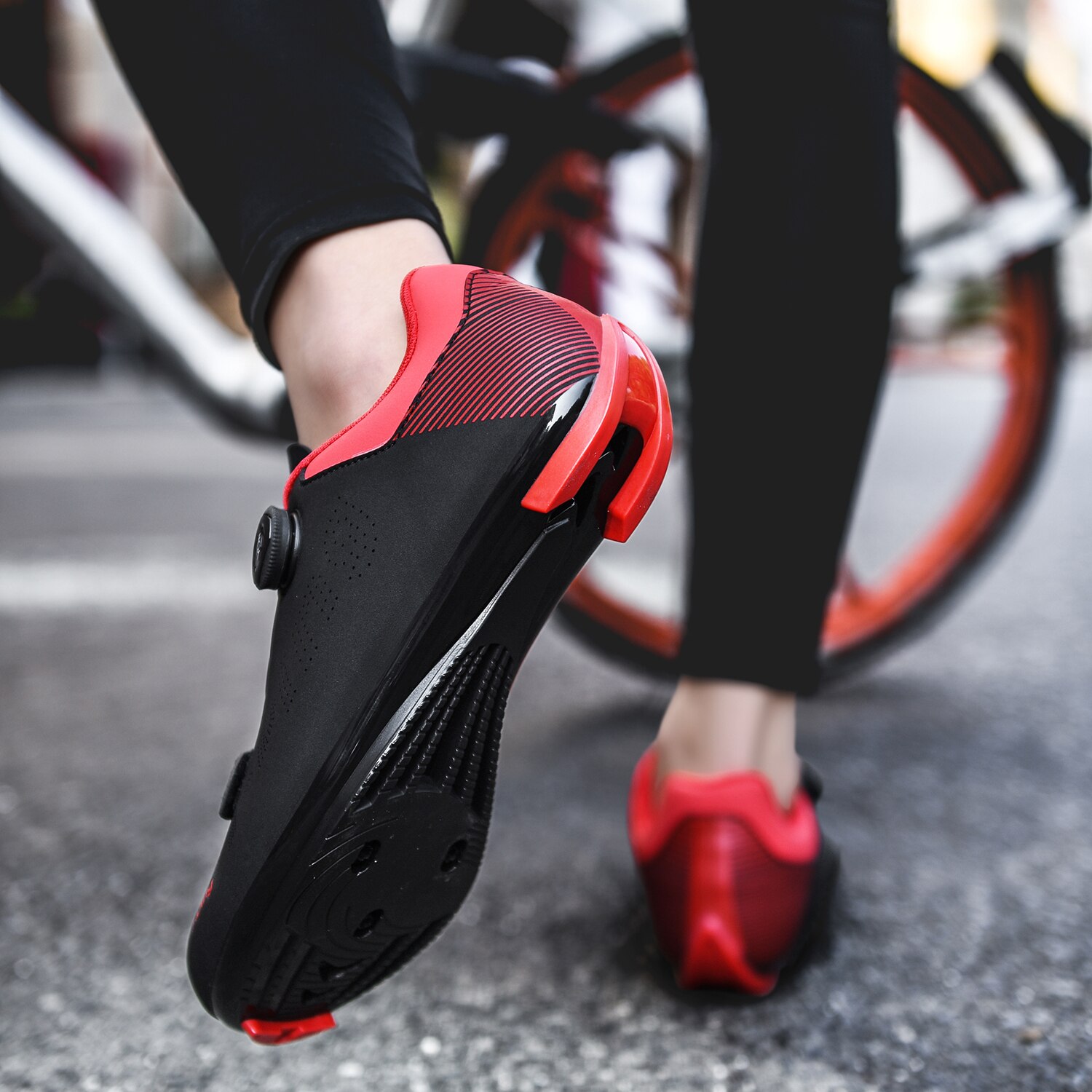 Mtb Fietsschoenen Mannen Mountain Professionele Zelfsluitende Racefiets Sneakers Outdoor Sport Fiets Schoenen