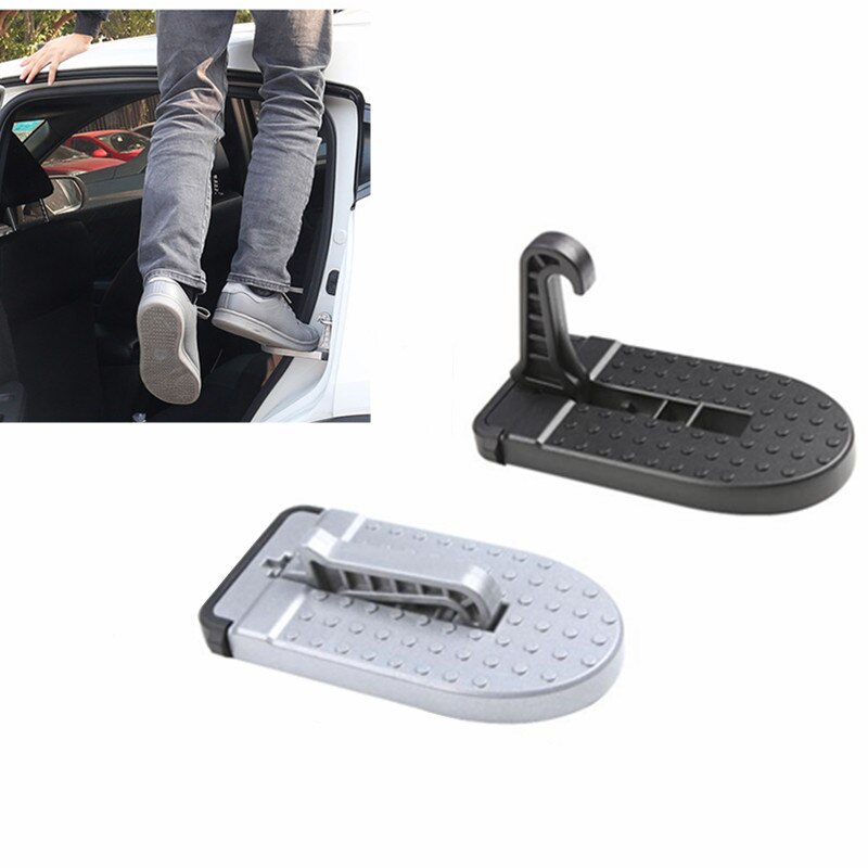 Trin stige folde multifunktion foldbar bil tagbøjle trin trappe bil trin pedal bildør scuff side trin