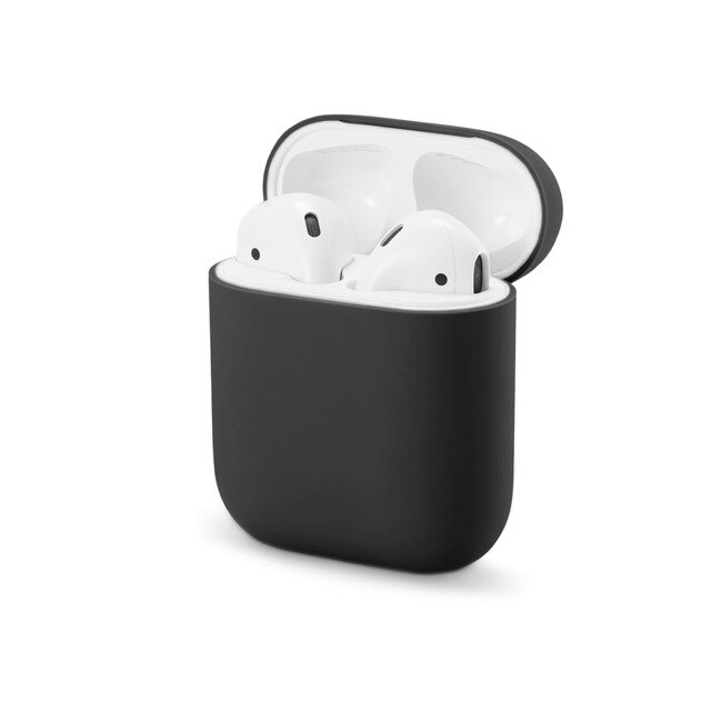 Casos de silicone macio para apple airpods 1/2 caso protetor bluetooth sem fio fone de ouvido capa para apple ar pods caixa de carregamento sacos