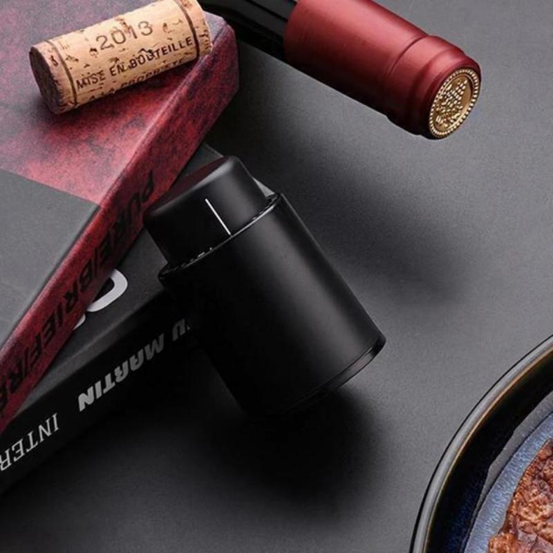 Champagne Cork Portable Sealing Machine Bar Stopper Wine Cork Wine Champagne Cap Vacuum Sealed Wine Cork Barware Bar Tools
