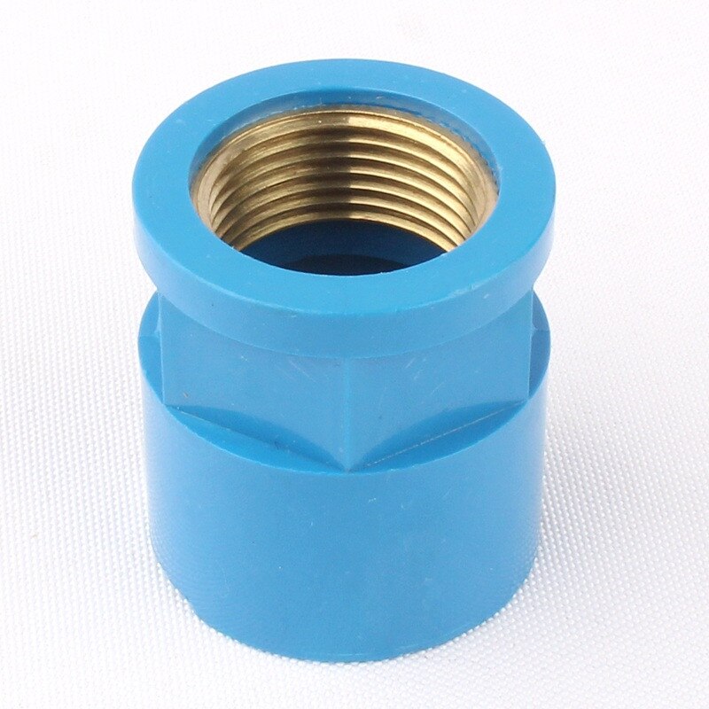 Copper G 3/4'' Female To 32mm Reducing Straight/90 Degree Elbow Pipe Connectors Blue Tube Joint Garden Irrigation Pipe Fittings