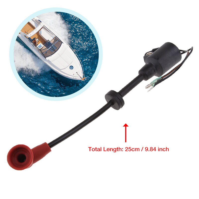 Boot Bobine Marine Buitenboordmotor Ontsteking Legering Coil Assy Voor 9.9/15HP 2-Takt Yamaha 1996- 2006 Boot Accessoires Marine