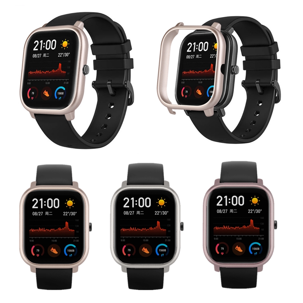 Cubierta colorida de la caja del marco para Xiaomi Amazfit GTS Smart Watch protector de la cáscara para Xiaomi accesorios del reloj Huami Amazfit gts