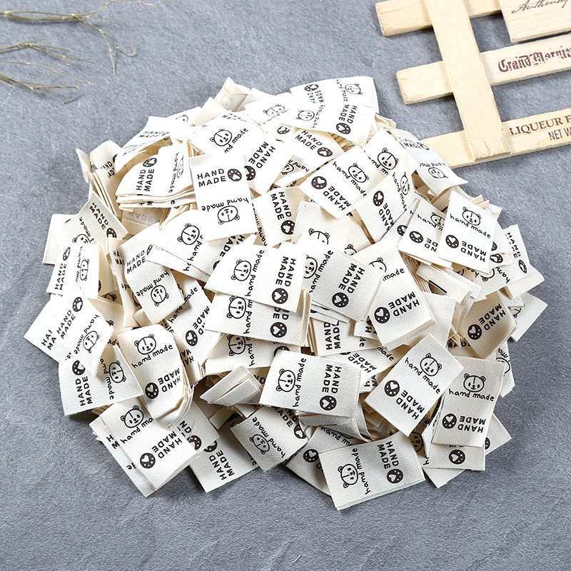 100PCS/pack Cute Bear Printed Washable Cloth Label... – Vicedeal