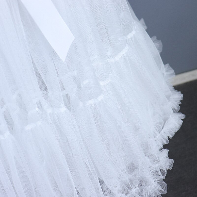 White Black Lolita dress skirt Petticoats 2022 Jupon lolita petticoat underskirt Falda Cerceau mariage