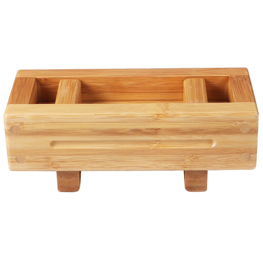 Bamboo Wooden Rectangular Sushi Press Mold Box Sushi Making Kit DIY Sushi Rice Roller Molds Sushi Kitchen Making Tools