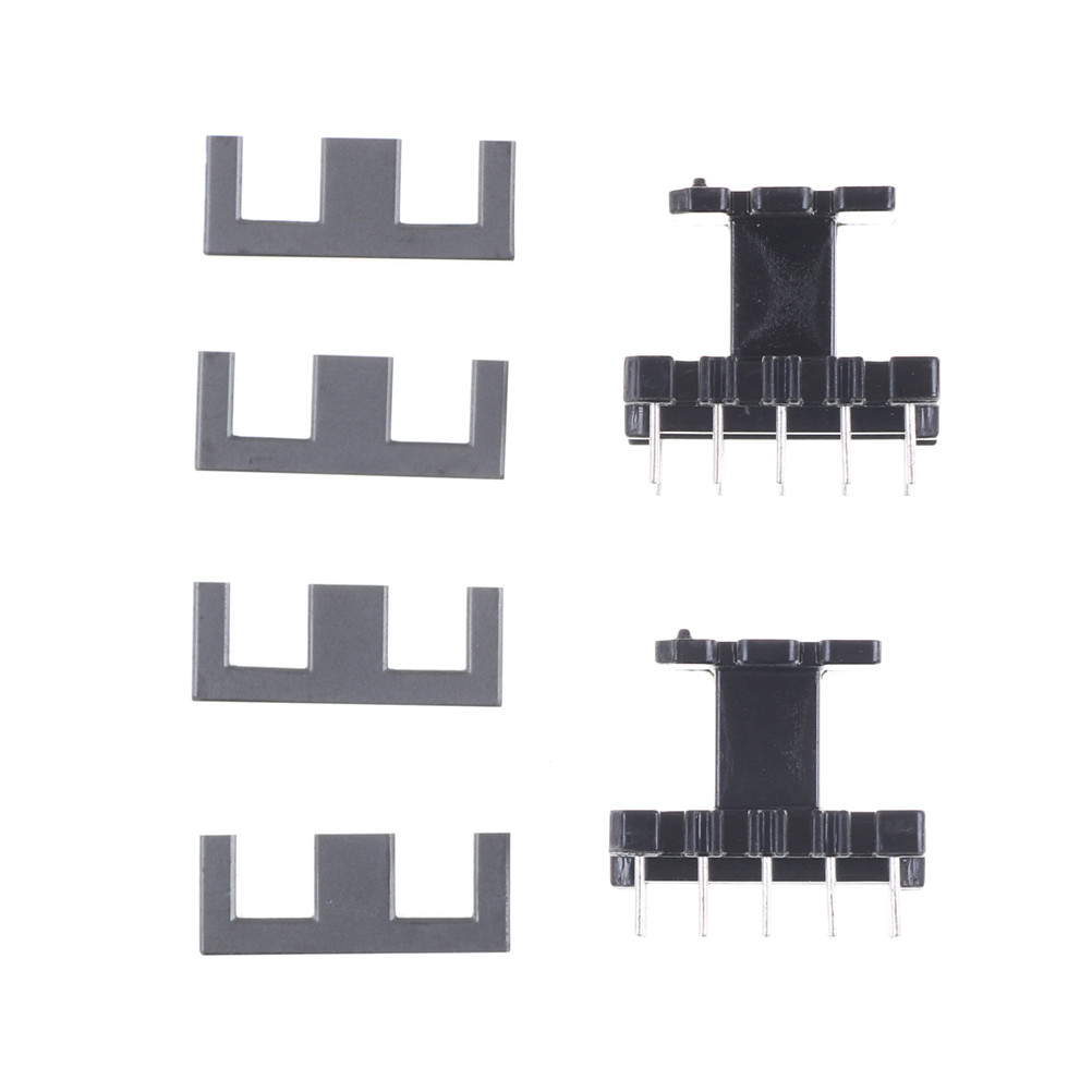 5 ensembles de bobines de ferrite, 10 moitiés + 5 bobines, noyau de Ferrite Vertical EE25 5 + 5 broches