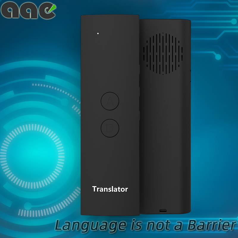 Portable Smart Voice Languages Translator Two-Way Real Time 68 Multi-Language Translation For Learning Travelling Business Meet