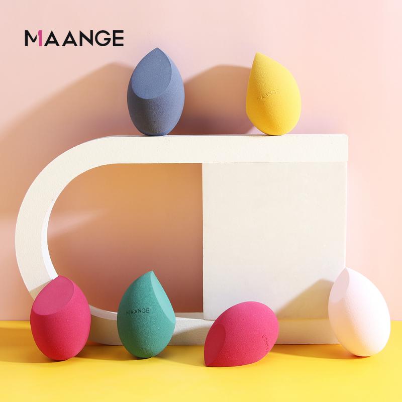 2pcs/set Heart-shaped Sponge Puff Wet Dry Beauty Face Foundation Powder MakeUp Cosmetics Makeup Egg Puff Tools Accessories