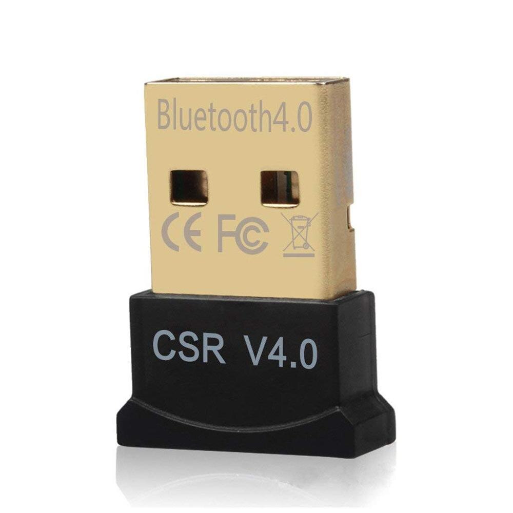 Dongle adattatore senza fili mini USB Bluetooth CSR 4.0 doppio modalità per finestre 10 8 7 vista XP 32/64 morso lampone pi nero