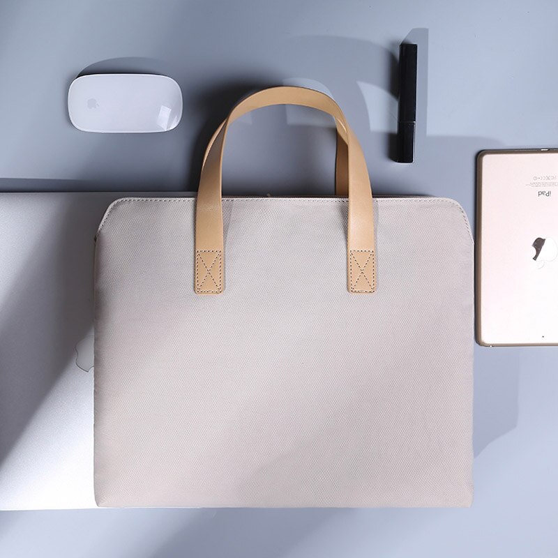 Laptoptas 13 inch voor xiaomi air 13.3 laptophoes voor xiaomi air 12.5 xiaomi pro 15.6 redmibook 14 waterdichte notebookhoes: Khaki / Voor xiaomi air 13.3