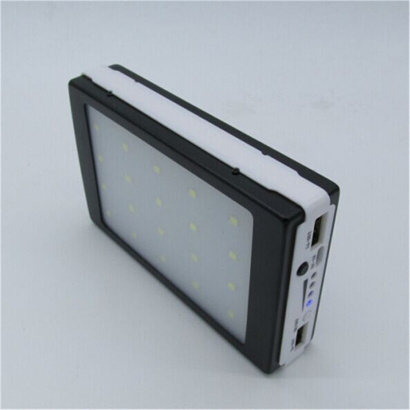 10pc Solar Power Bank Camping lamp lader nestelen accessoires diy box shell Externe Lader Powerbank voor Digitale product