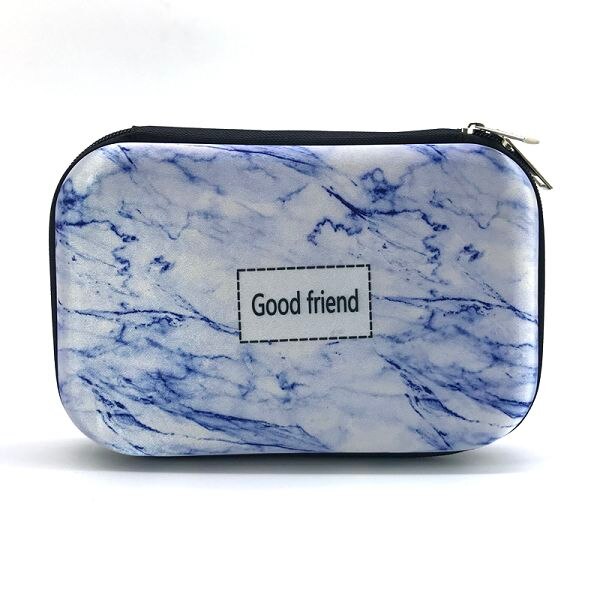 Pennfodral i marmor pennfodral för skolan papelaria estuches para el colegio etui pensil box kawaii trousse scolaire stylo: B eva