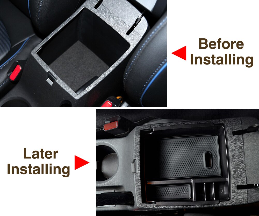 Central Armrest Console Tray Storage Box For Hyundai IX25 Creta Accessories