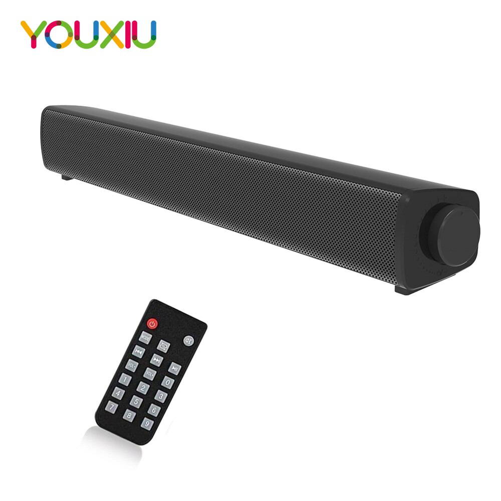 Youxiu Bluetooth Speaker Home Theater Systeem Luidspreker 3D Hifi Stereo Surround Soundbar Ondersteuning Audio Tf Card
