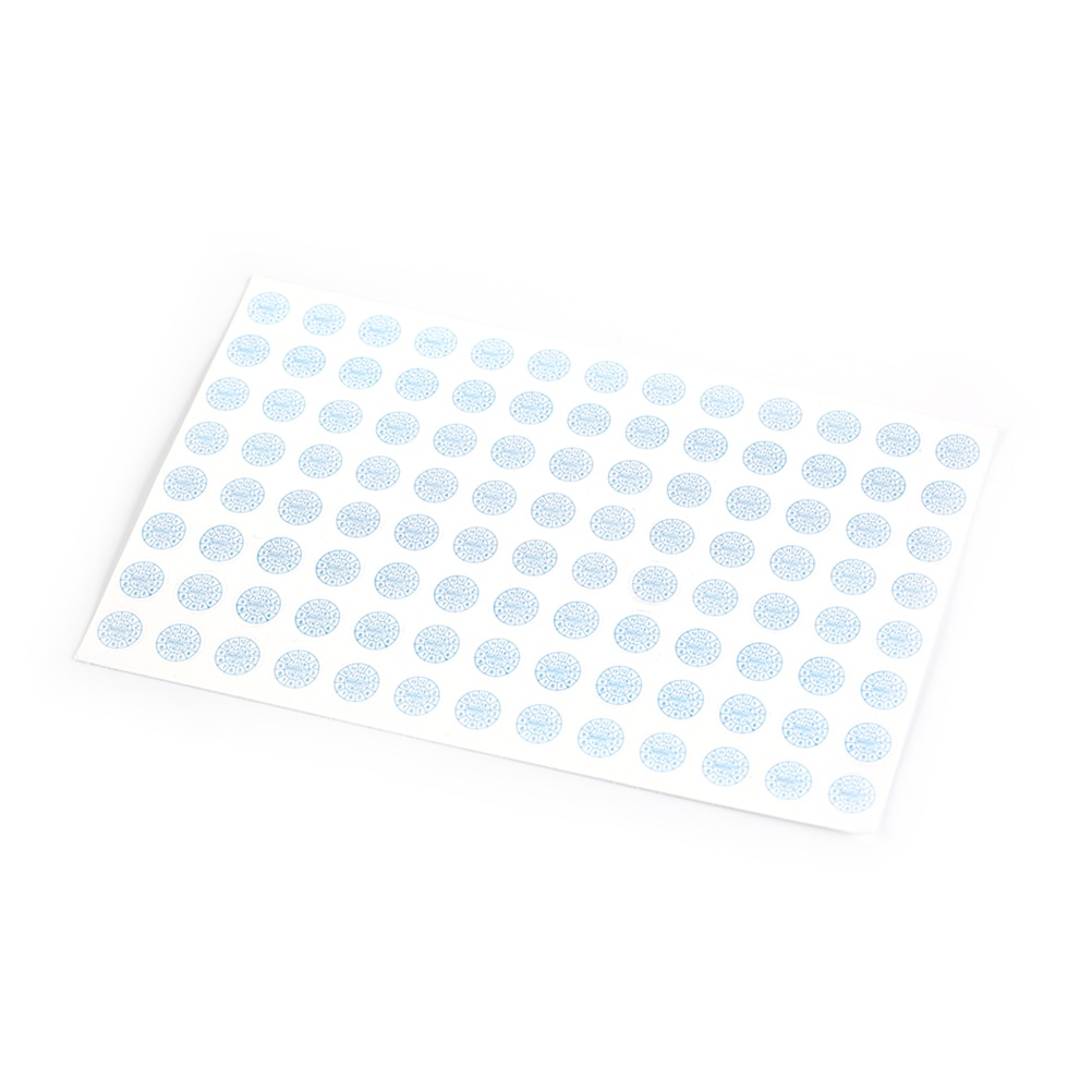 208 stuks garantie sticker veiligheidszegel sticker jaarrond maat 10*10mm rood blauw kleur breekbaar label