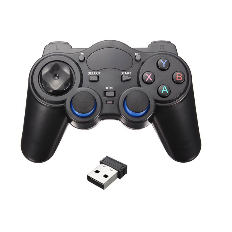 2.4G Wireless Game Gamepad Joystick Gamepad with USB Receiver for PS3 /PC/Android Smartphone/Super Console X: Default Title