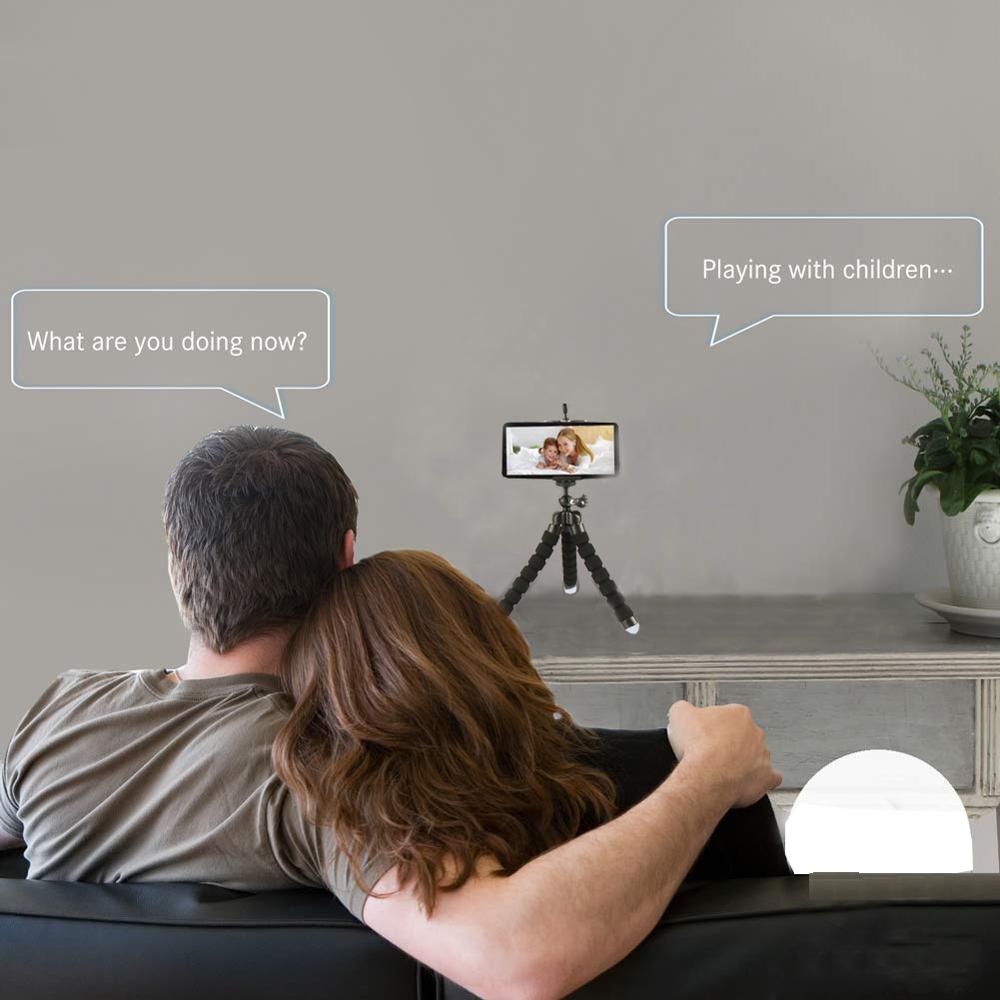 mini elastyczny statyw ośmiornica lekki uchwyt na stół klips robić telefonu pilot Bluetooth robić iPhone 11 zawodowiec XS Max XR 5 6s 7 8 plus