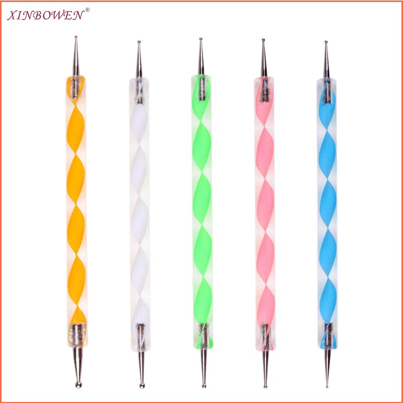 19PCS Mandala Dotting Tools Set Pen Dotting Tools Mandala Stencil Ball Stylus Paint Tray for Painting Rocks, Coloring, Drawing