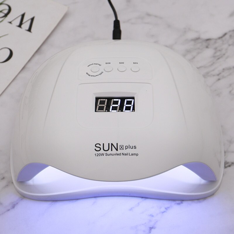 120w Wit Uv Led Nail Lamp Sunxplus 36pcs Leds Nail Grandado