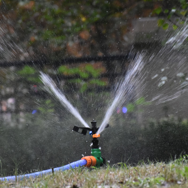 Male thread 1/2" rotating sprinkler nozzles Rocker nozzle garden lawn sprinkler Garden greenhouse Watering plants 1PCS