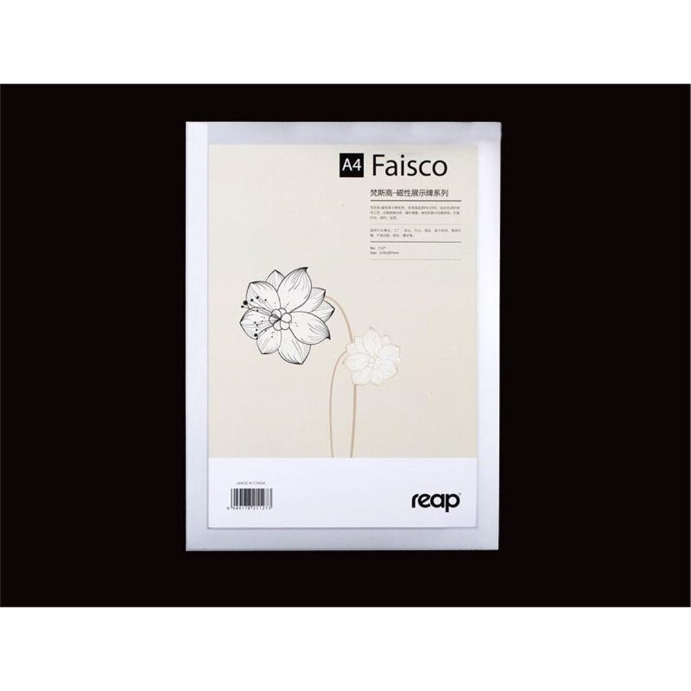 10pcs A4 Durable Adhesive Magnetic Frame Wall Mounted Pvc Poster Display Board Picture Frame Bulletin Board