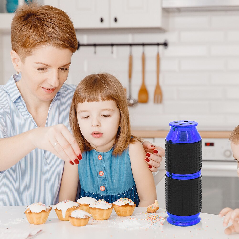 Portable Whipped Cream Cracker Dispenser Mini Rubber Grip Safe Gas Canister Dispenser Whipping Cream Dessert Tools Kitchen