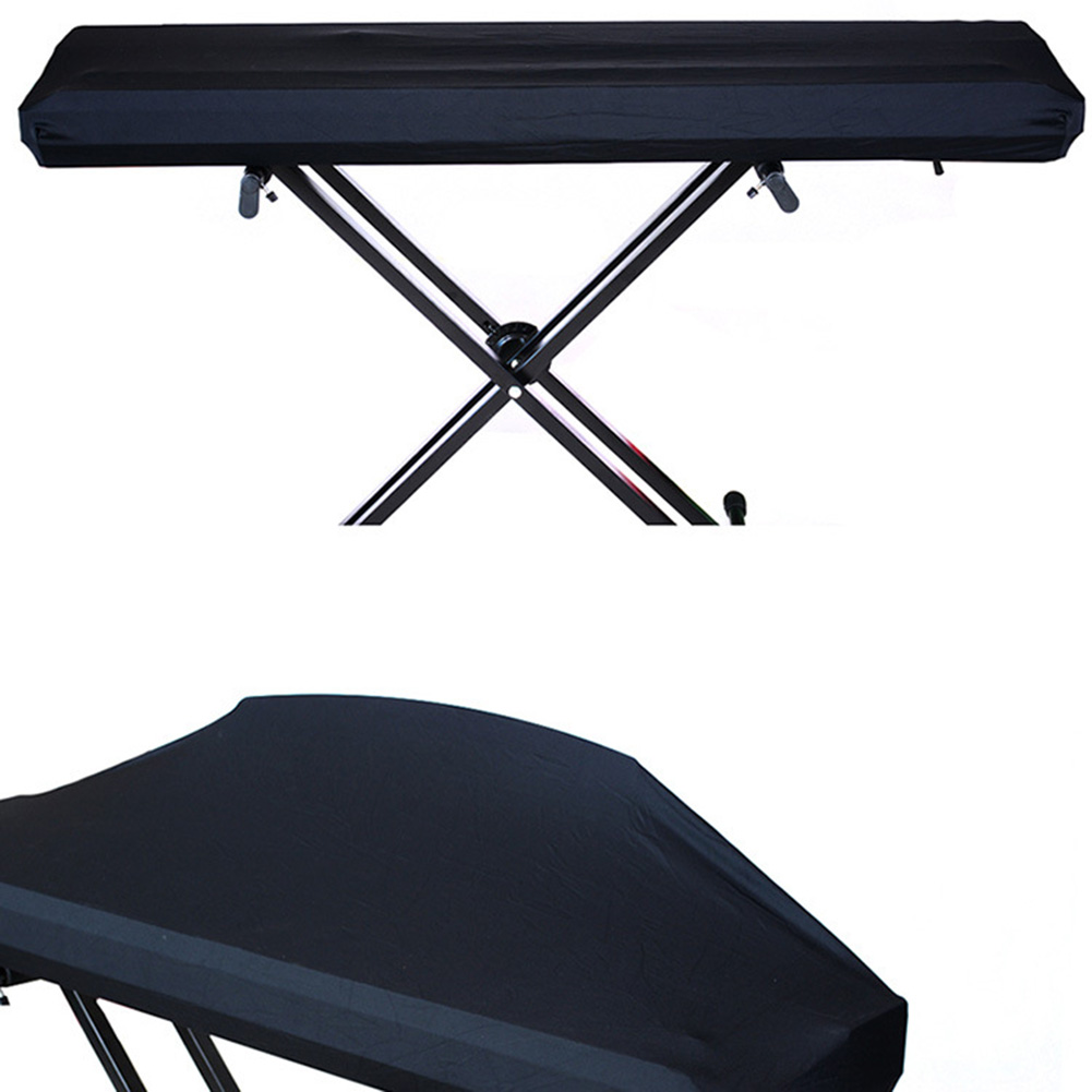 Electric Digital Piano Keyboard Cover Dustproof Elastic Adjustable For 61 73 76 88 Key E2S