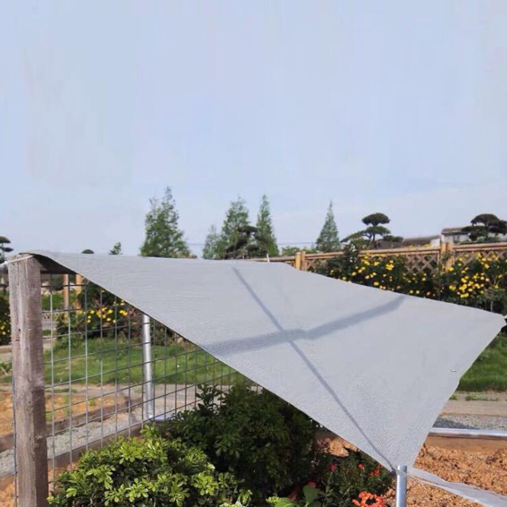 Sunscreen Roof Cover Balcony Sunshade HDPE Plant Shading Rate 95% Outdoor Garden Supplies Gray Shade Net