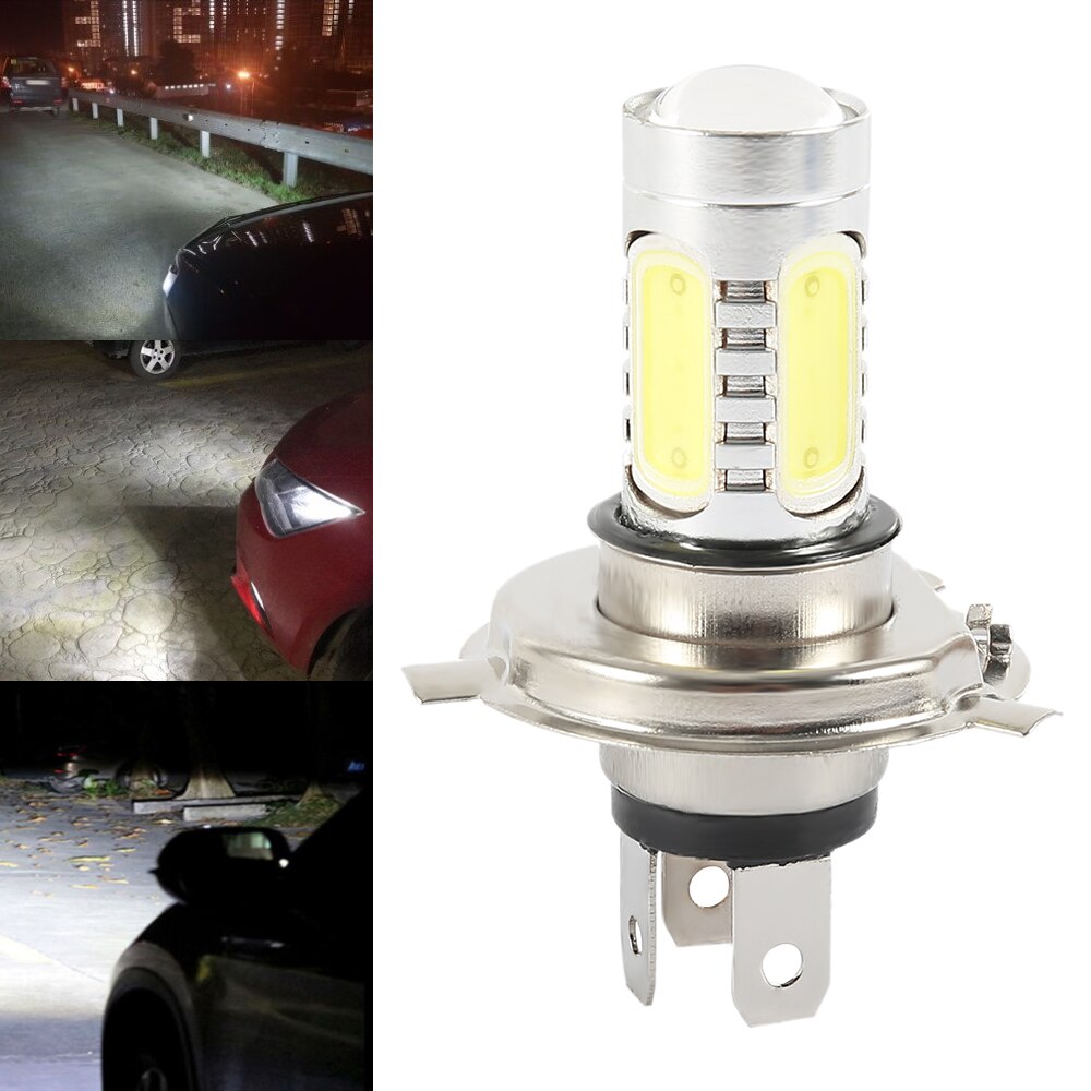 H4 Front Grote Lamp Fog Lamp 6000 K-7000 K Led Lamp Xenon Auto Super White Koplamp Koplamp voor algemene Purpose