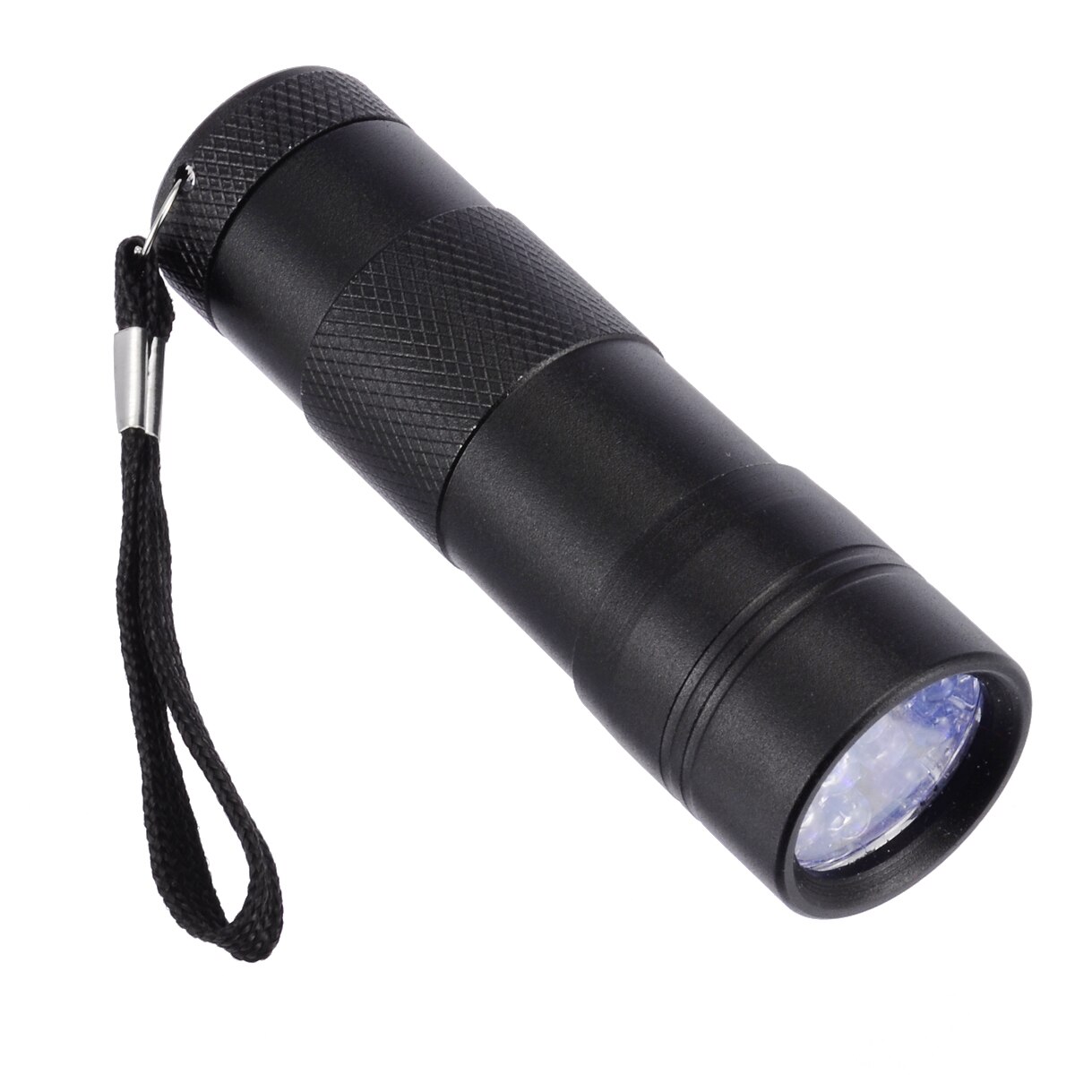 Led Black UV Flashlight Battery Powered Ultra Bright Torch Distinguish Tool UV Torch