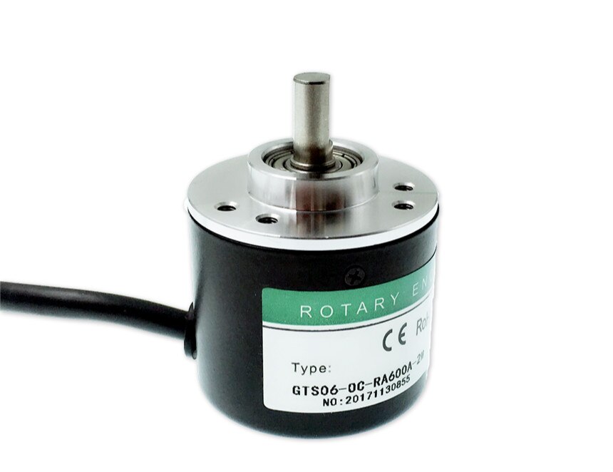 Incremental rotary encoder GTS06-OC-RA1000B-2MB two-phase 5-24V 1000 pulse line