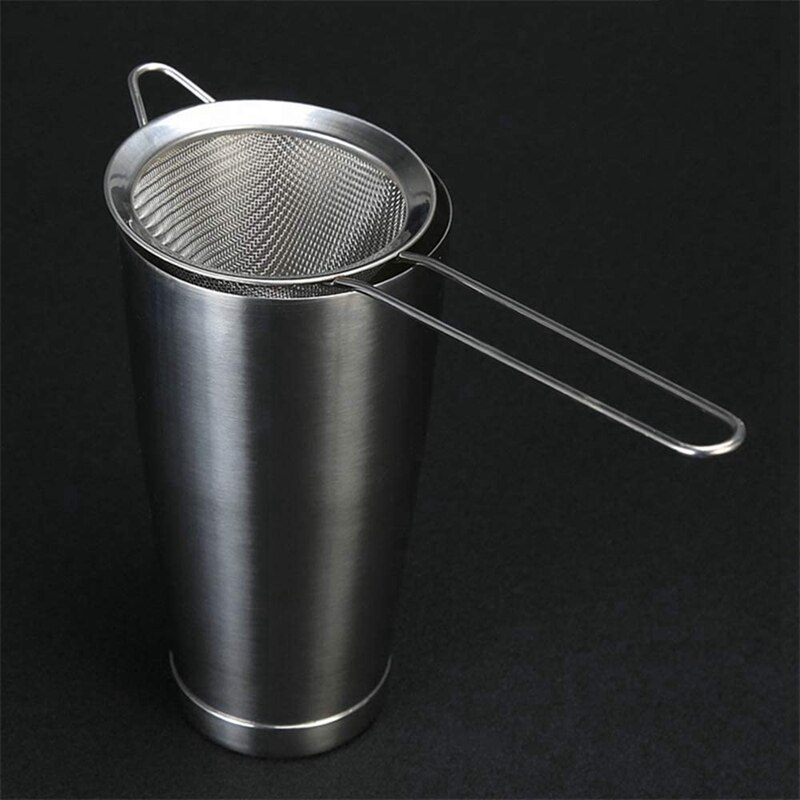 Fine Mesh Strainer for Bar -Stainless Steel Conical Strainer for Cocktail Drink Bar Strainers Bartender Bar Tool, 2 Pcs